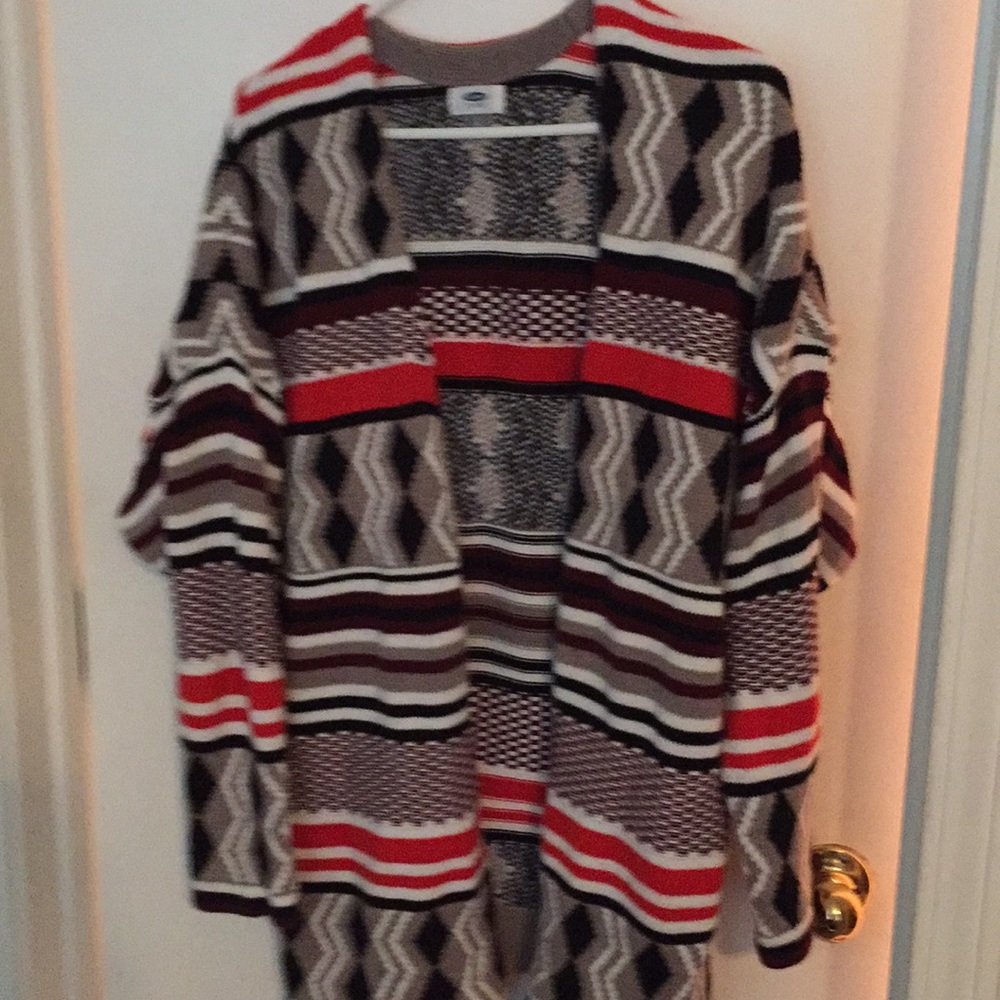 Old Navy Aztec print sweater